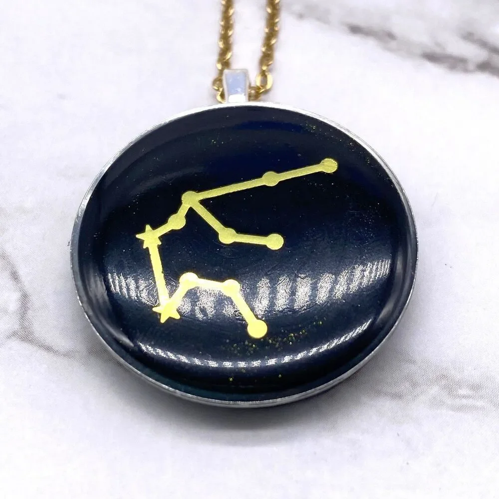 Aquarius Constellation Necklace